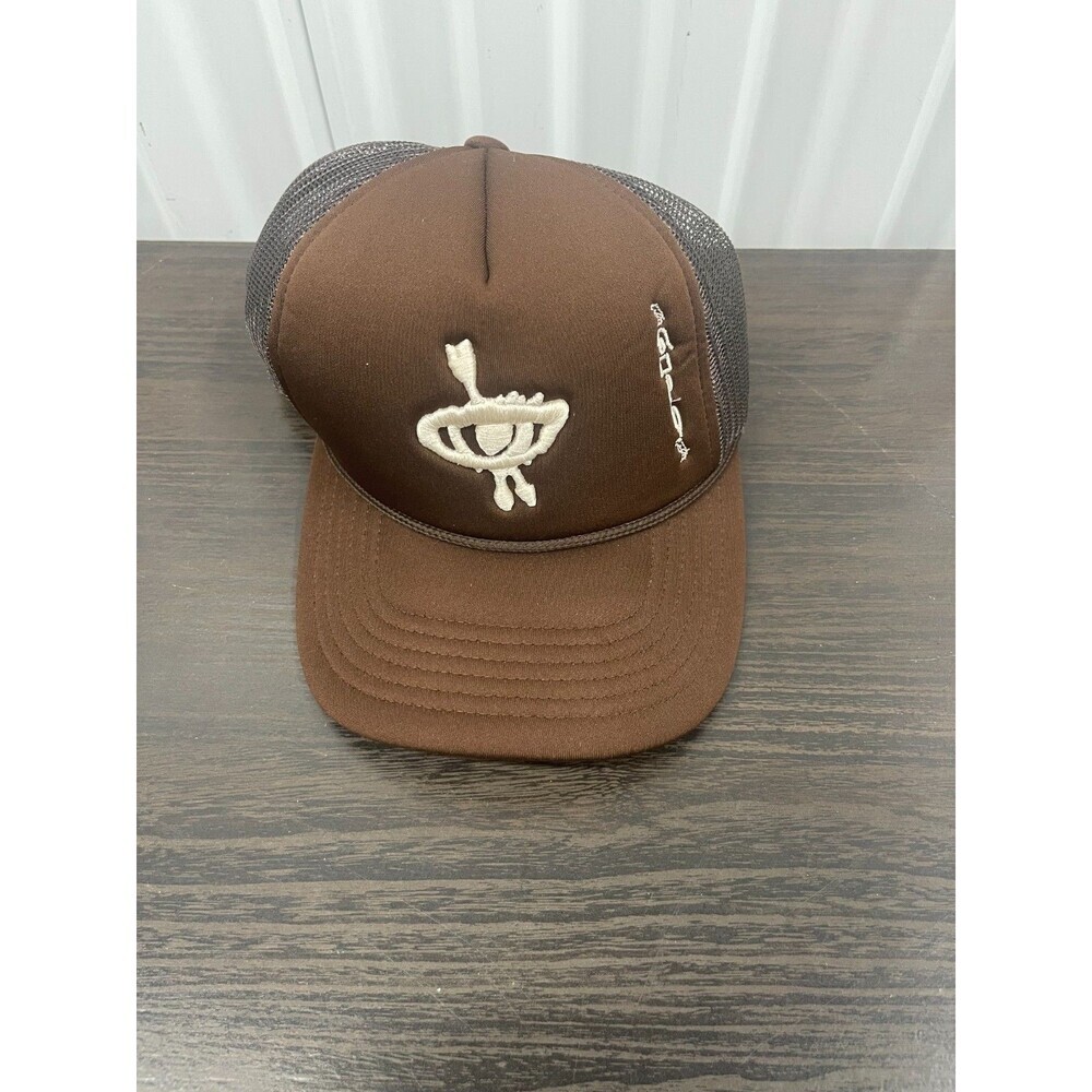 Nissi Caps Brown Trucker Hat Embroidered Logo Ajustable Cap